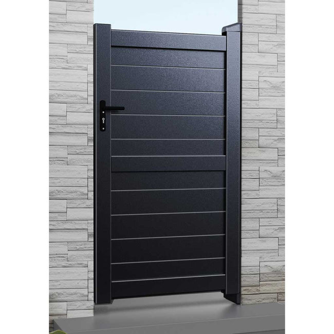 Kingsbridge Pedestrian Gate - Horizon - Aluminium