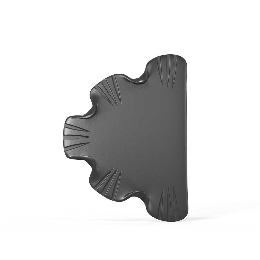 Oval frill Gate lock Plate Cover
