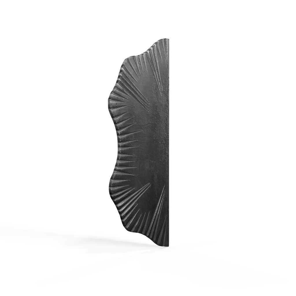 Feather Edged Gate lock Plate Cover