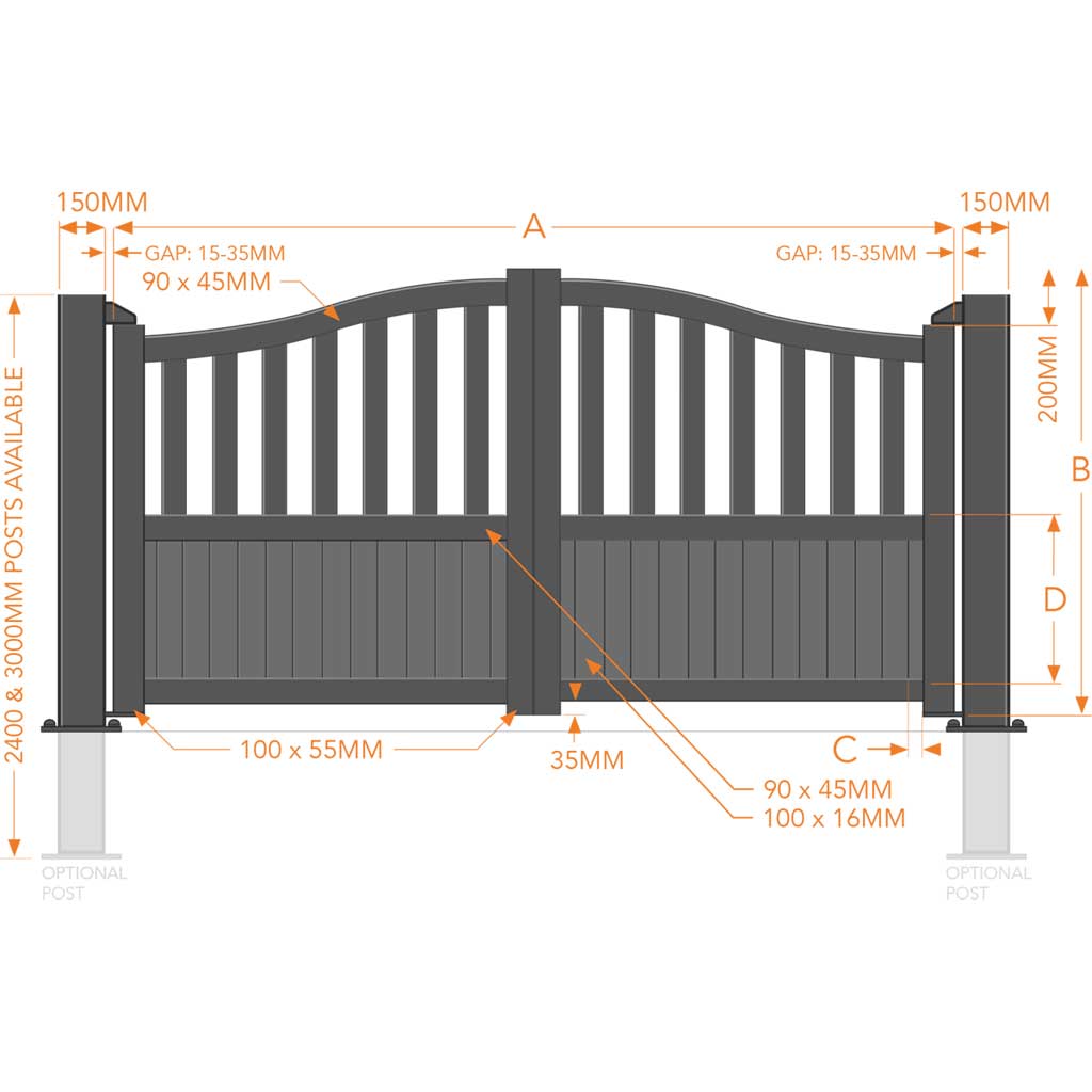 Padstow Estate / Driveway Gates