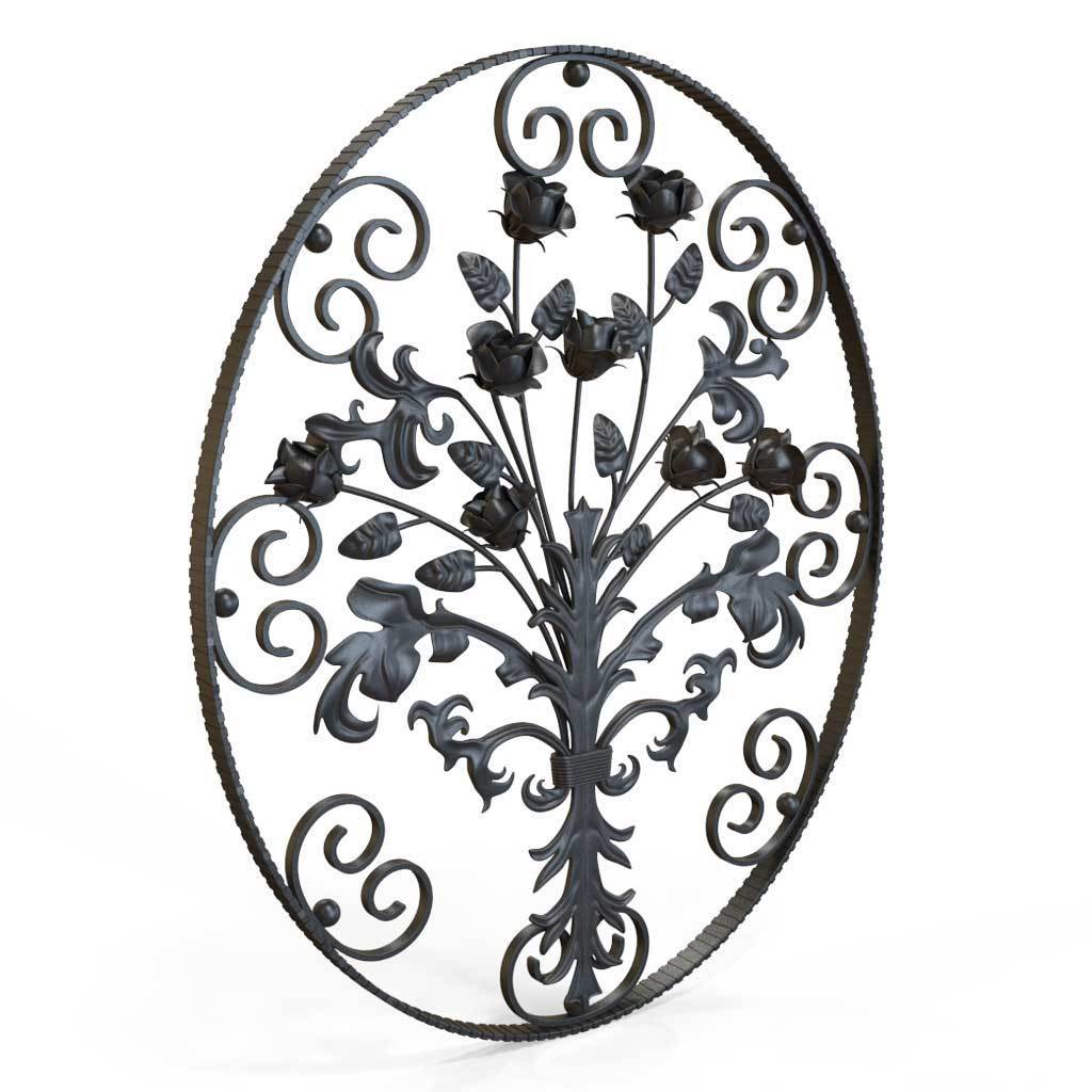 Decorative Panel - Decorative Panel - Roses In Bloom