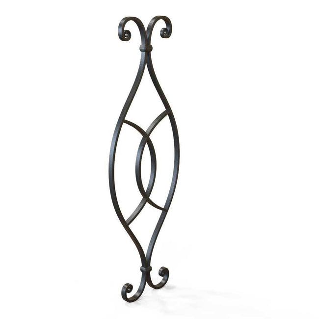 Decorative Panel - Wrought Iron Decorative Panel - Barrington