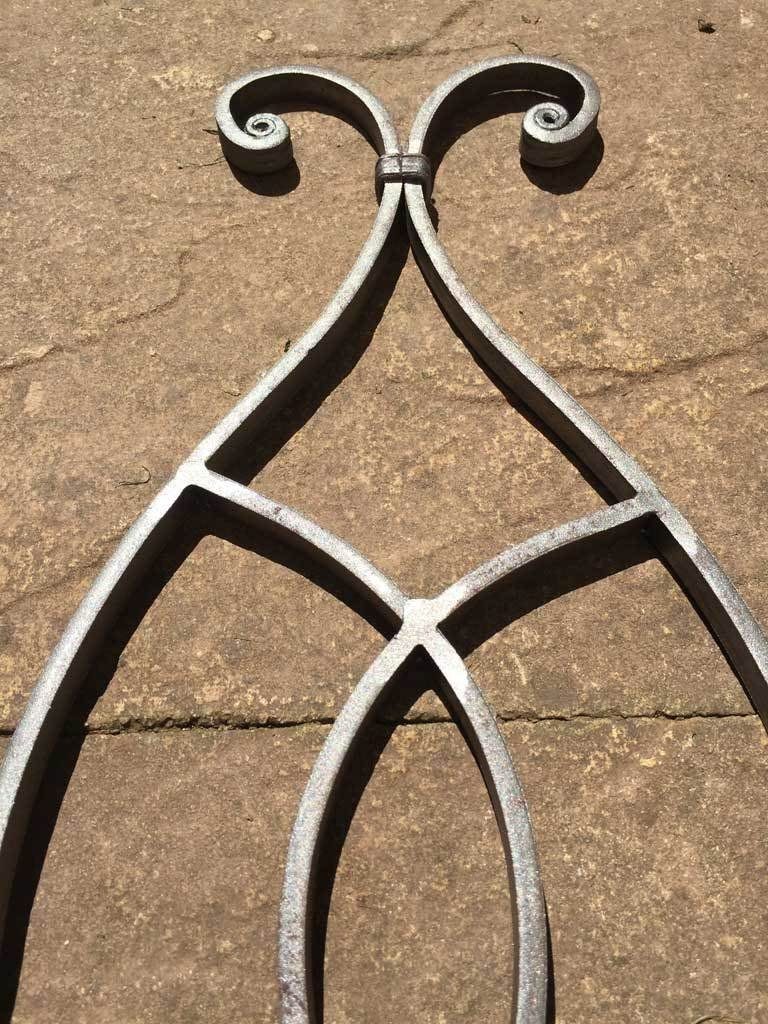 Decorative Panel - Wrought Iron Decorative Panel - Barrington