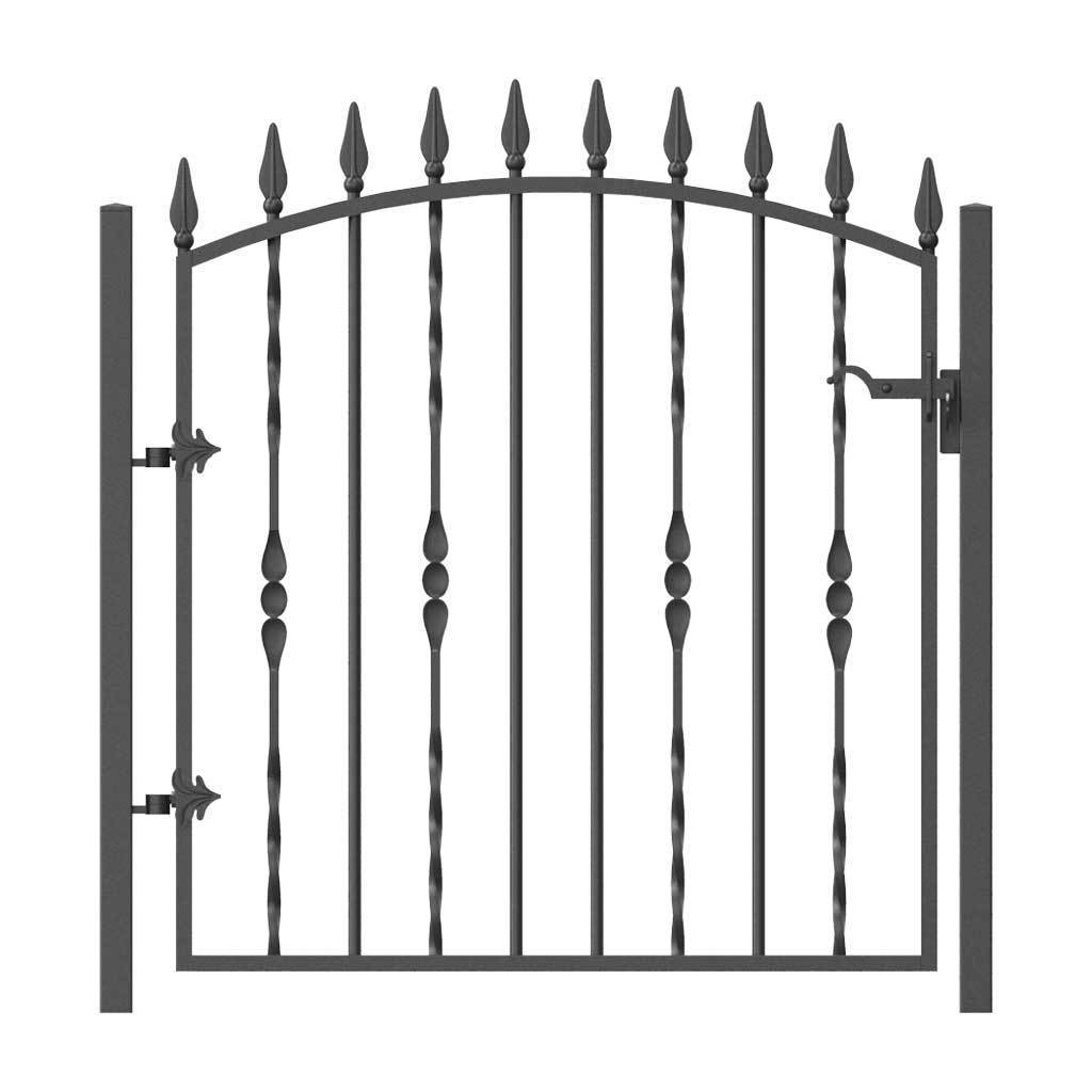 Garden Gate - Bristol - Style 5C -  Garden Gate With Latch