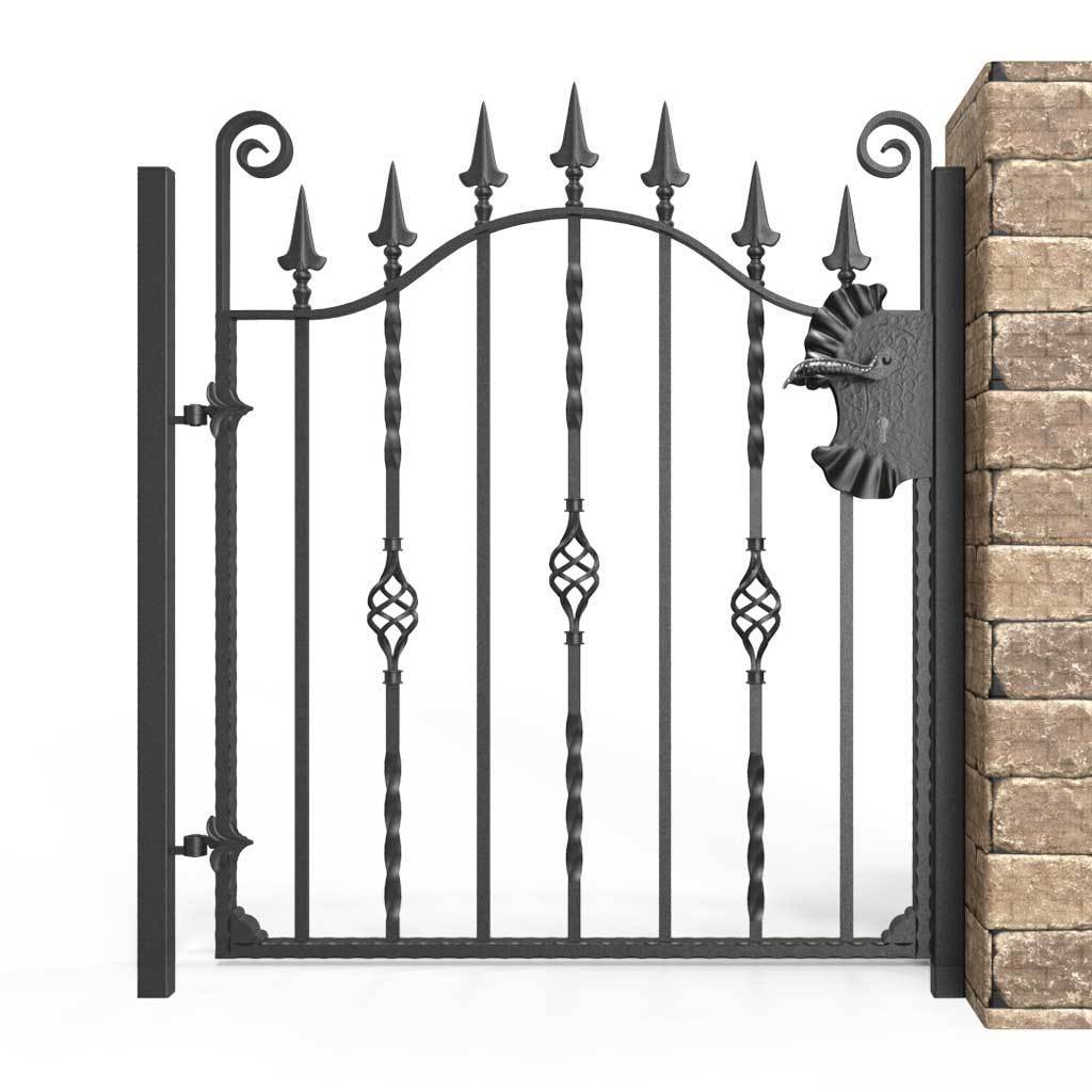 Garden Gate - Marlborough - Style 2 - Garden Side Gate With Latch