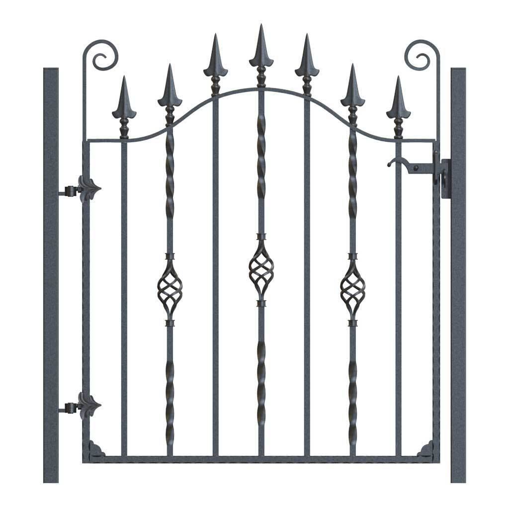Garden Gate - Marlborough - Style 2 - Garden Side Gate With Latch