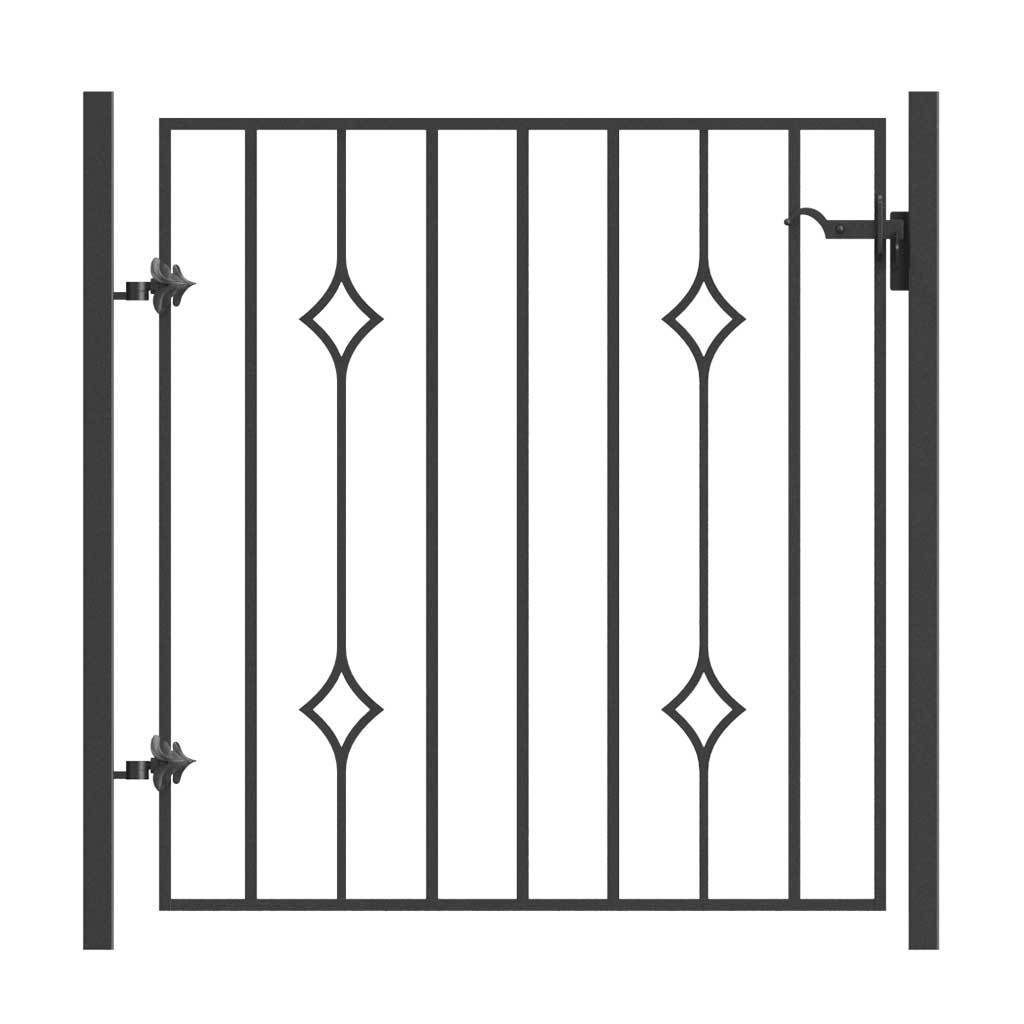 Garden Gate - Newquay - Style 9A -  Garden Side Gate With Latch