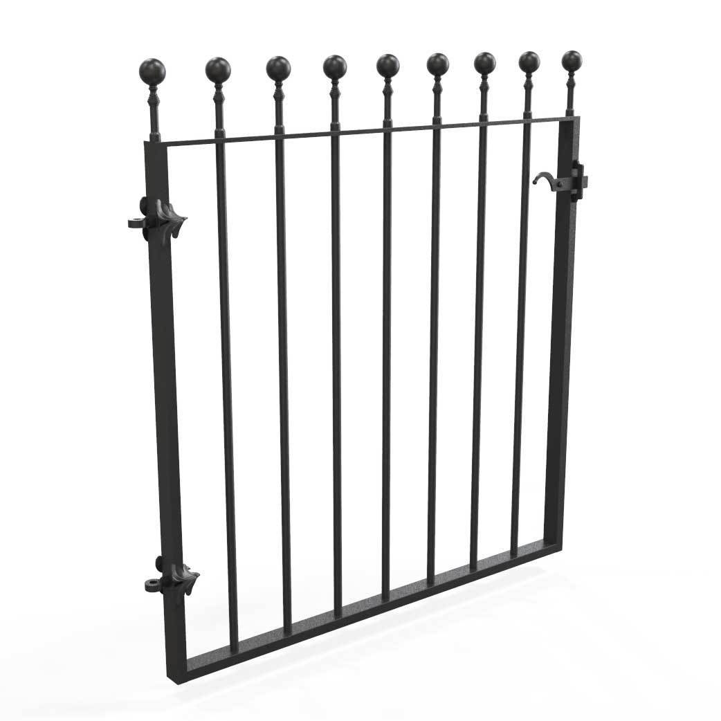 Garden Gate - Putney - Style 8B -  Garden Side Gate With Latch