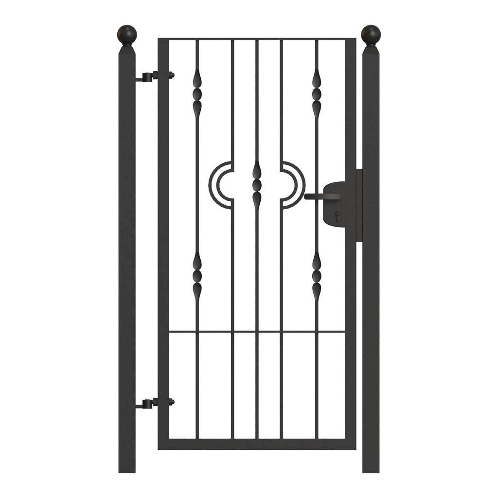 Wiltshire - Style 1 -  Tall and Garden Gate with latch or lock