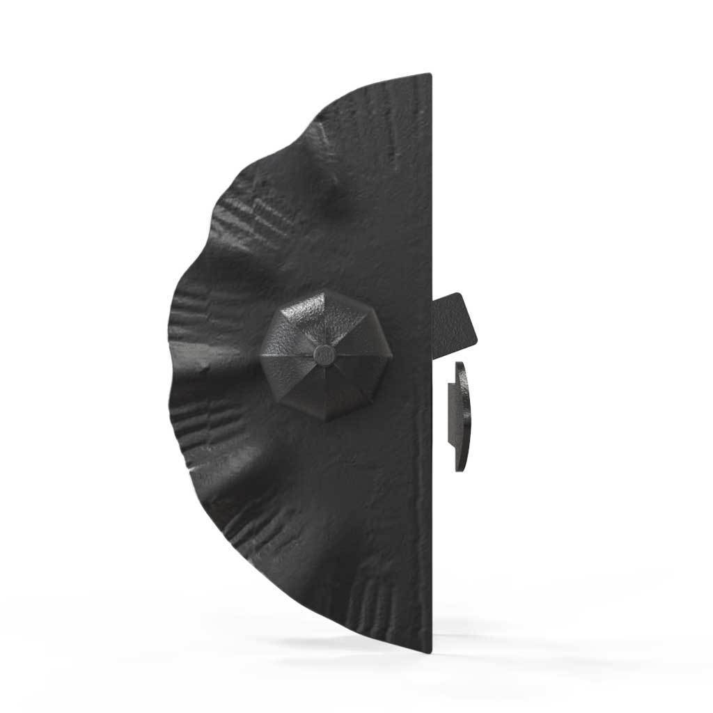 Locks & Latches - Latch - With Decorative Circular Plate Cover