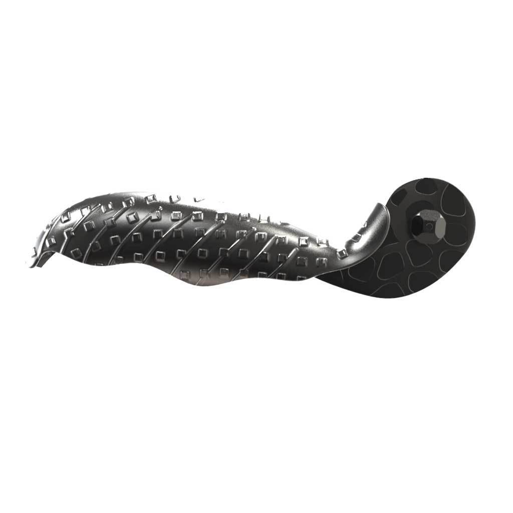 Locks & Latches - Lock - With Decorative Pie Plate Cover And Fish Scale Handle
