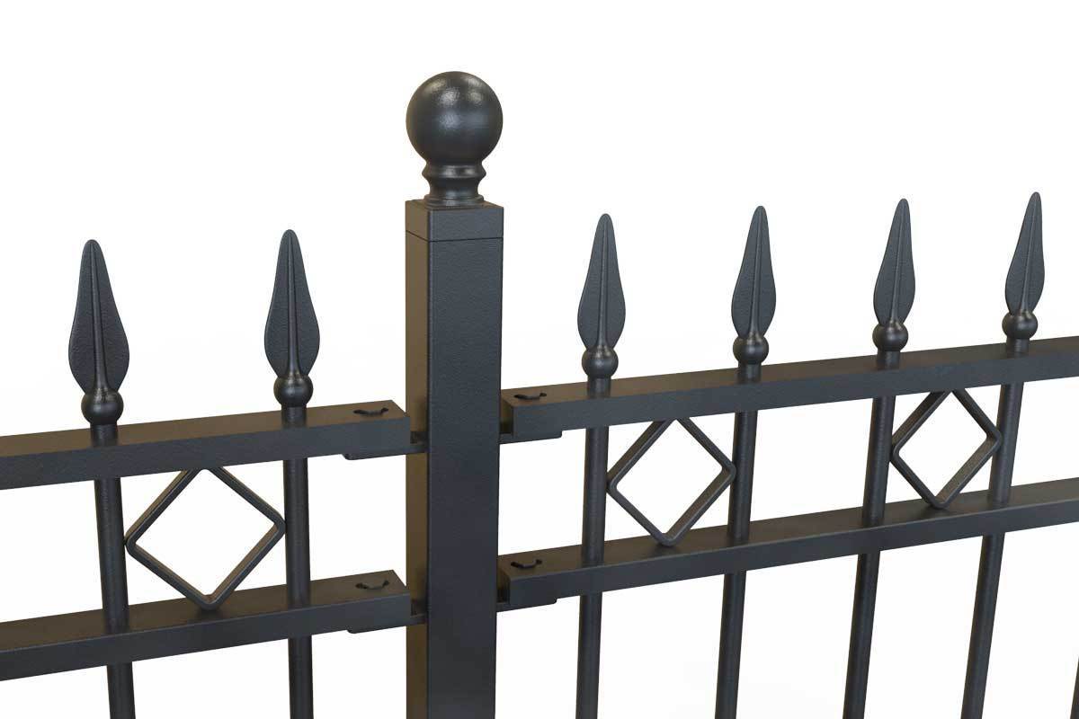 Post Tops - Iron Post Top - Globe Post Top