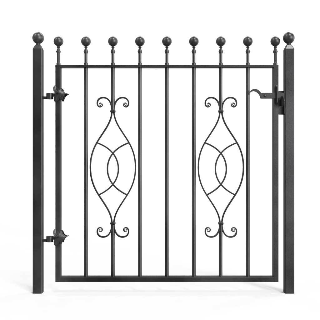 Post Tops - Post Top - Ball Top - Cast Iron - Square Base