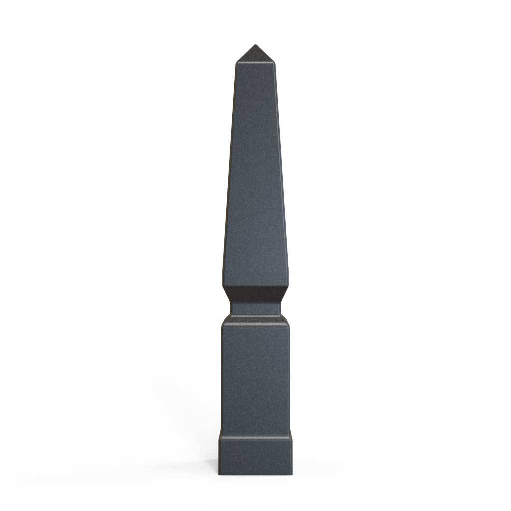 Rail Head - Cast Iron Monument Rail Head