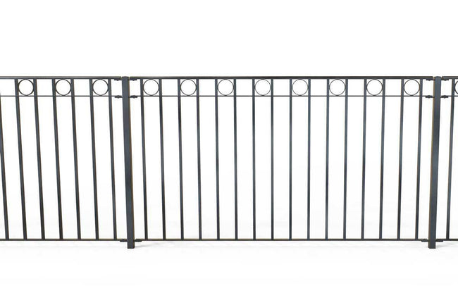 Railings - Cardiff - Style 13 - Iron Railing