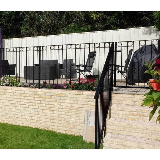 Cardiff - Style 13 - Iron Railing
