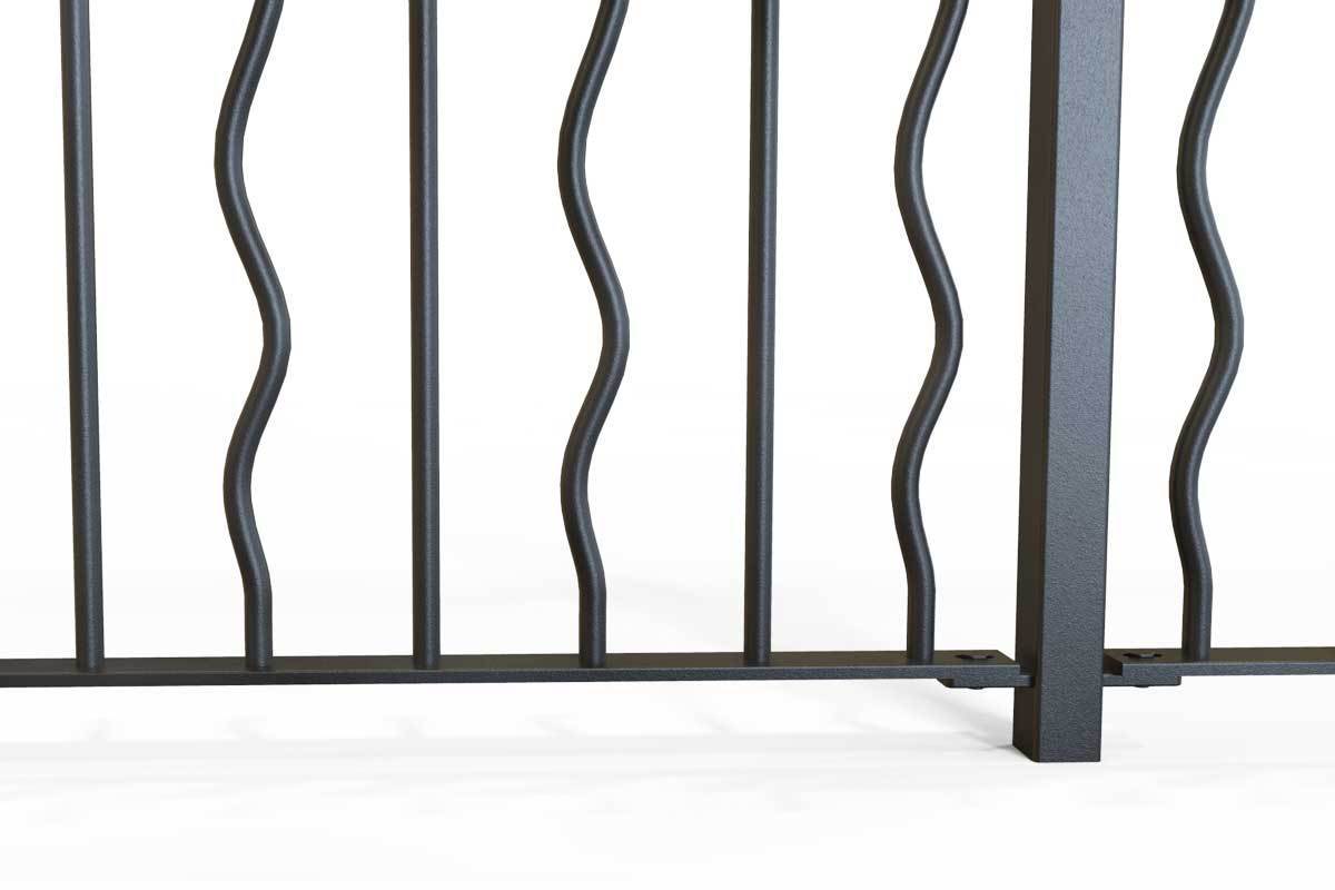 Railings - Devon - Style 27A - Wrought Iron Railing