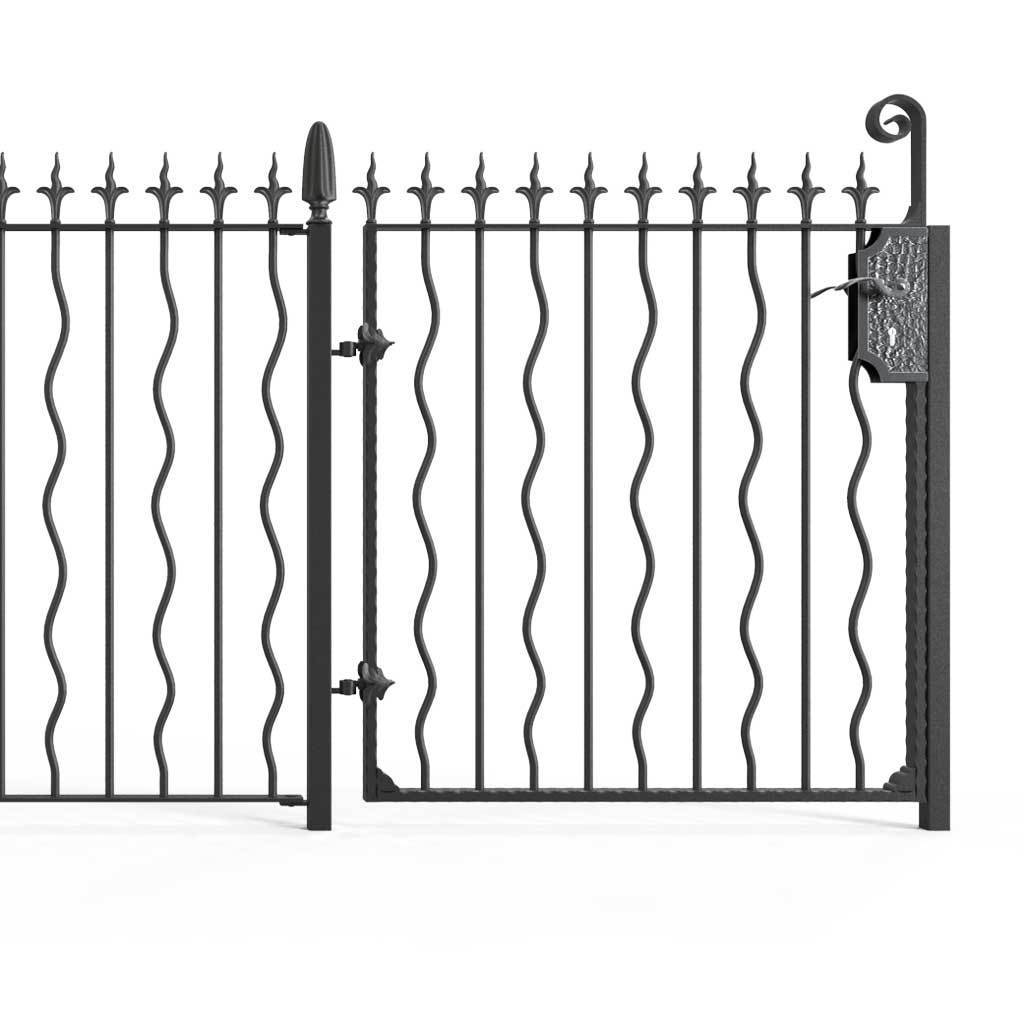 Railings - Devon - Style 27A - Wrought Iron Railing