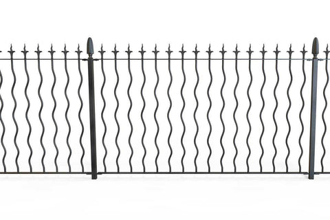 Swansea - Style 2A - Wrought Iron Railing
