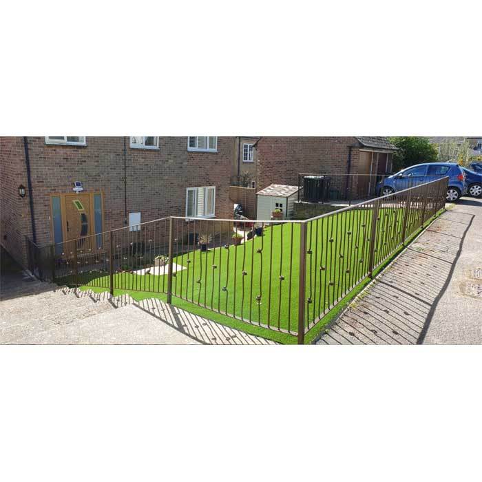 Railings - Glastonbury - Style 9 - Metal Railings - Knotted