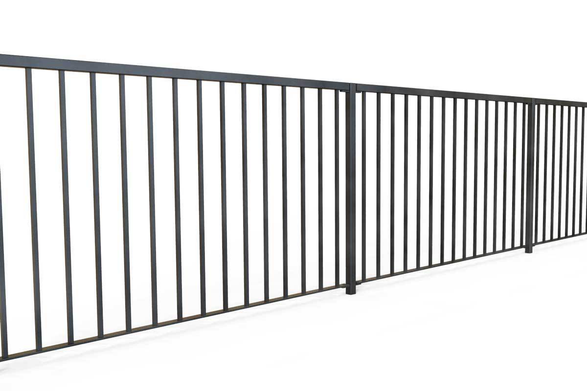 Railings - Hampshire - Style 18 -  Iron Railing