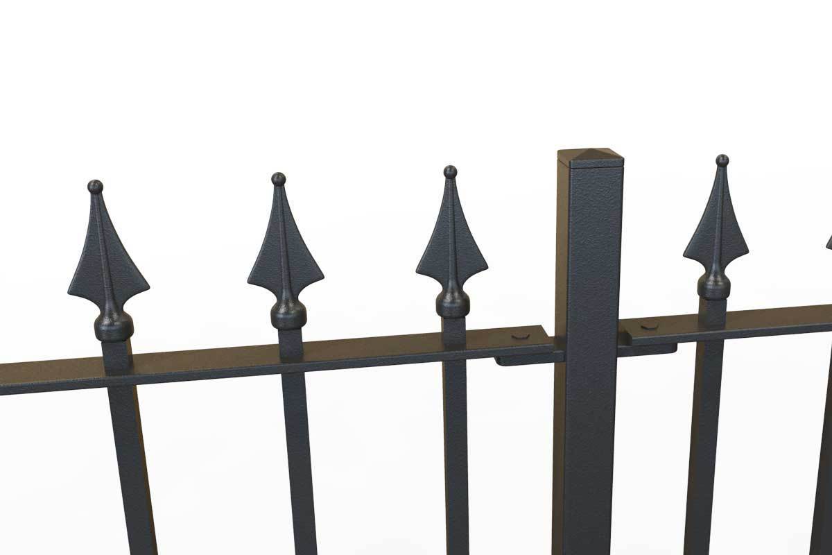 Railings - Lambourn - Style 15C - Wrought Iron Railing