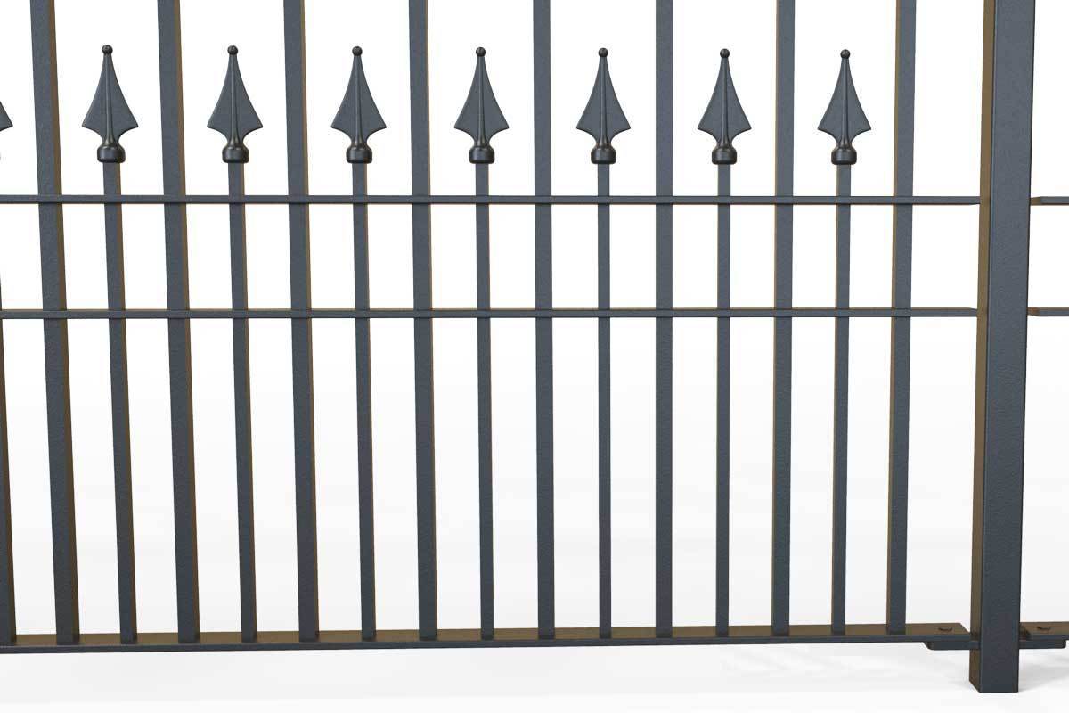 Railings - Lambourn - Style 15C - Wrought Iron Railing