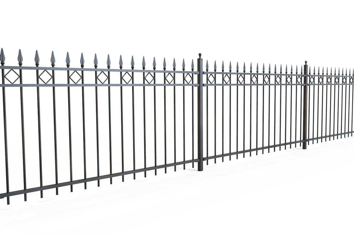 Railings - London - Style 22 - Wrought Iron Railing