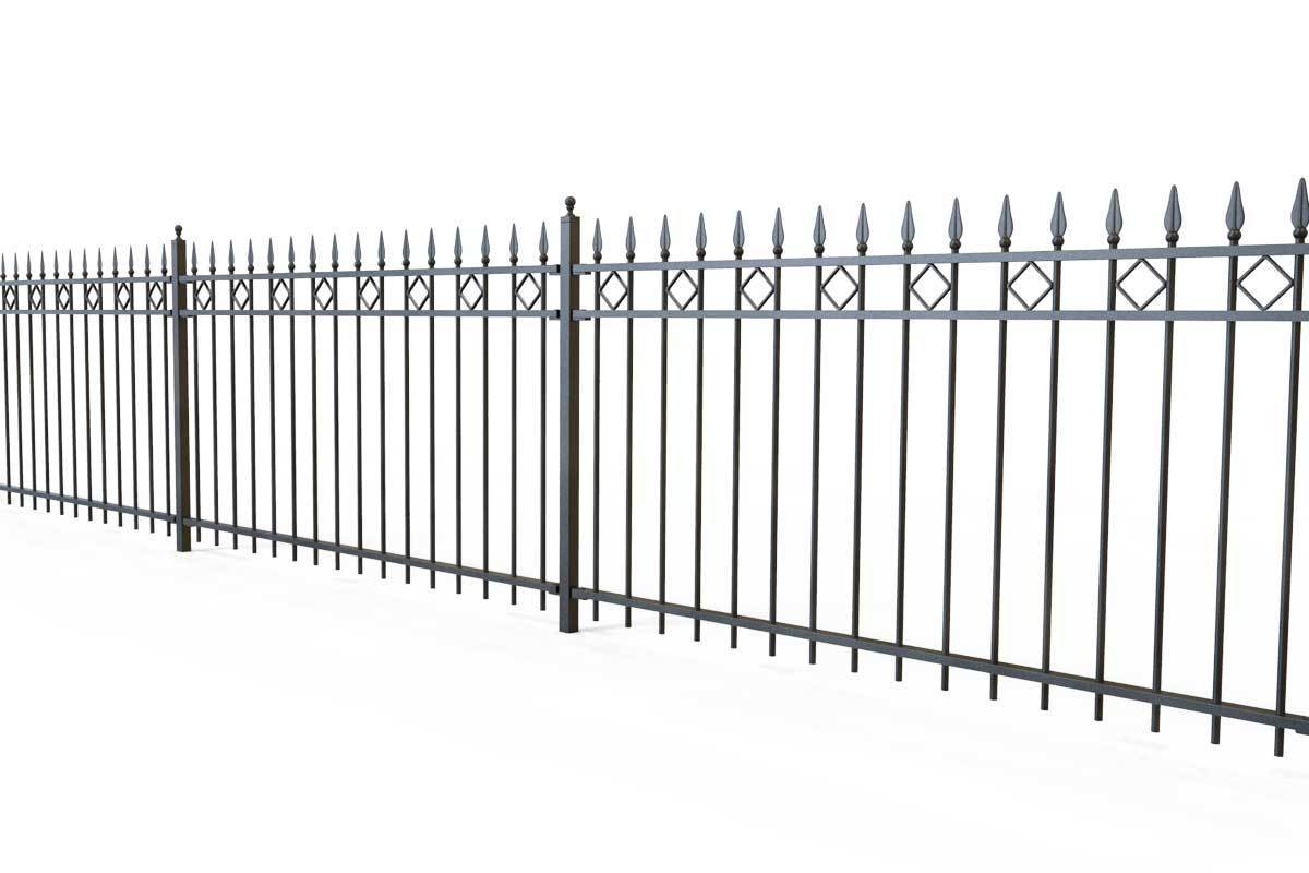 Railings - London - Style 22 - Wrought Iron Railing