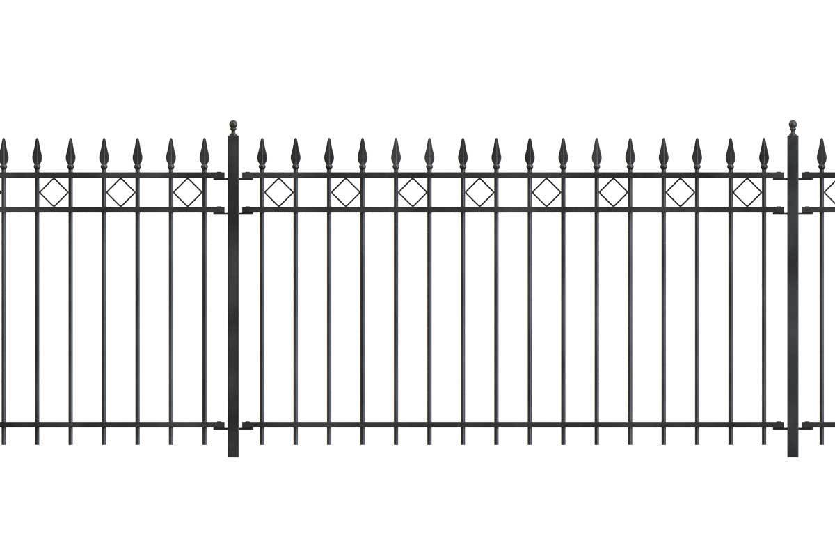 Railings - London - Style 22 - Wrought Iron Railing