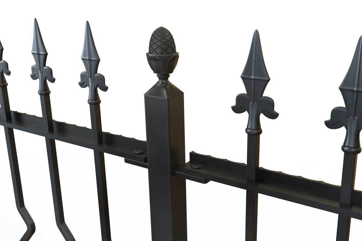 Railings - Marlow - Style 8 - Zig Zag Pattern Decorative Railing