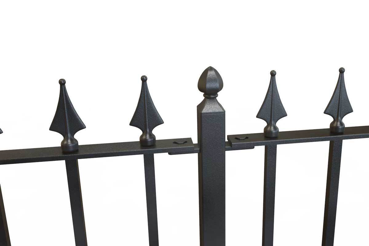 Railings - Nottingham - Style 31A - Wrought Iron Railing
