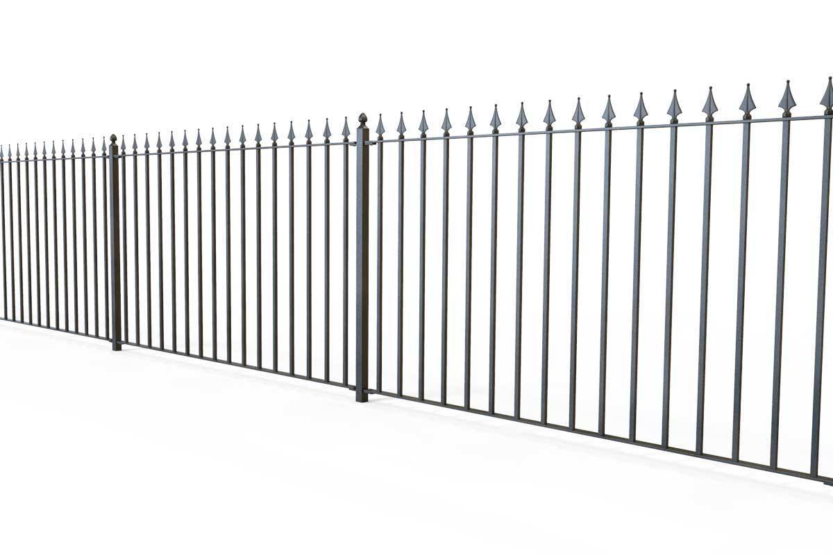 Railings - Nottingham - Style 31A - Wrought Iron Railing
