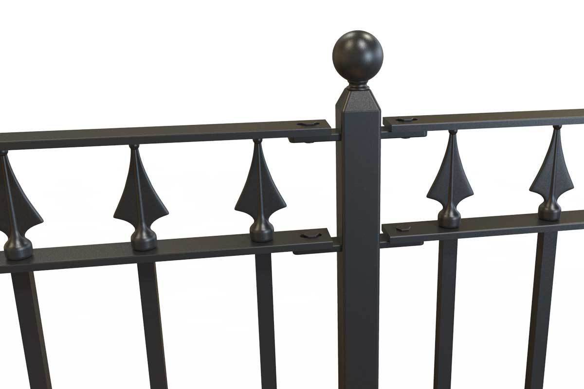 Railings - Nottingham - Style 31B - Wrought Iron Railing