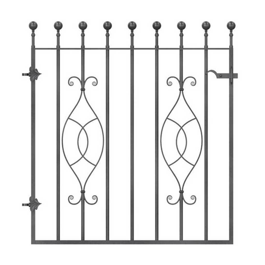 Putney Hopwell - Style 14A - Wrought Iron Railings