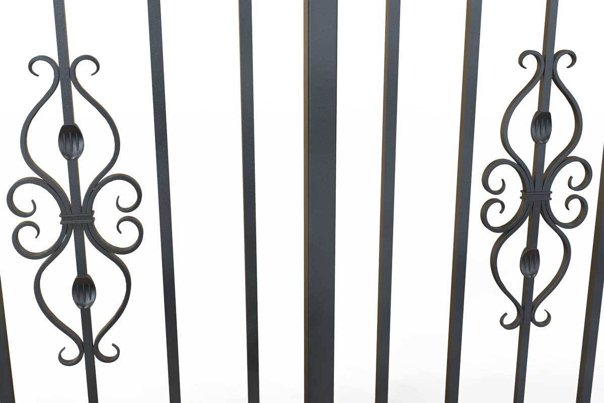 Railings - St Albans - Style 17A - Wrought Iron Railing