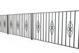 Railings - St Albans - Style 17A - Wrought Iron Railing