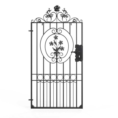 Canterbury - Style 6 -  Metal Garden Gate with latch