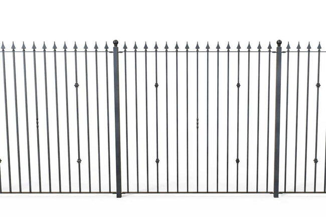 Tall Railings - Hampshire - Style 28B - Tall Iron Railing
