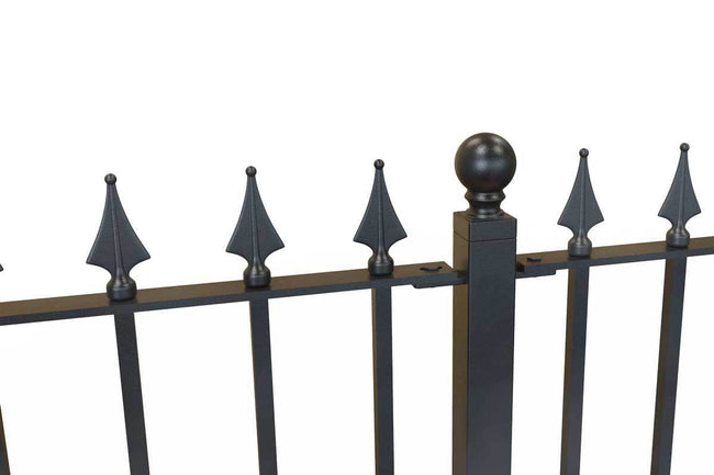 Tall Railings - Hampshire - Style 28B - Tall Iron Railing