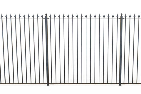 Swansea - Style 2B - Tall Iron Railings