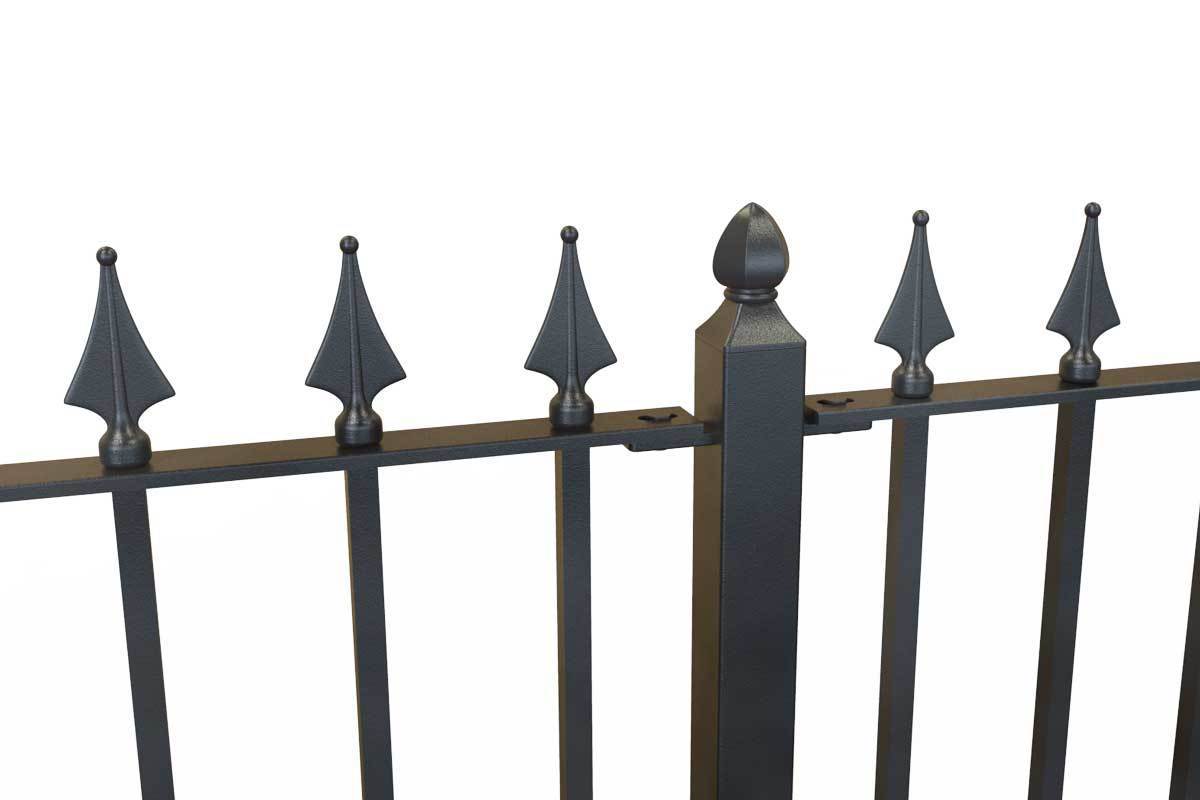 Tall Railings - Nottingham - Style 31C - Tall Iron Railing