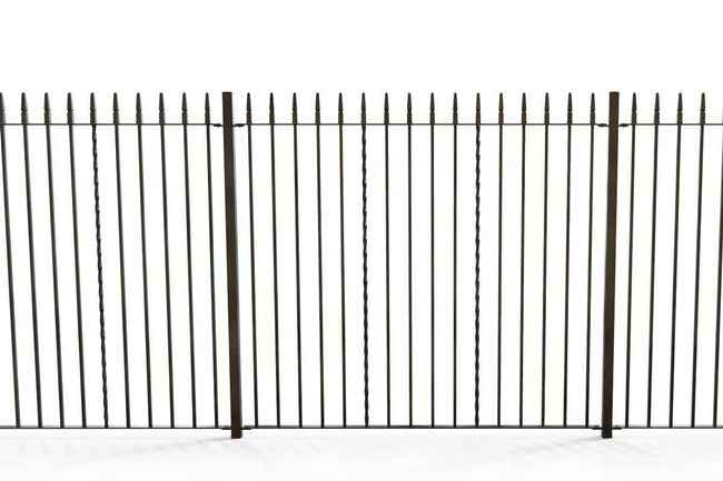 Tall Railings - Swansea - Style 2B - Tall Iron Railing