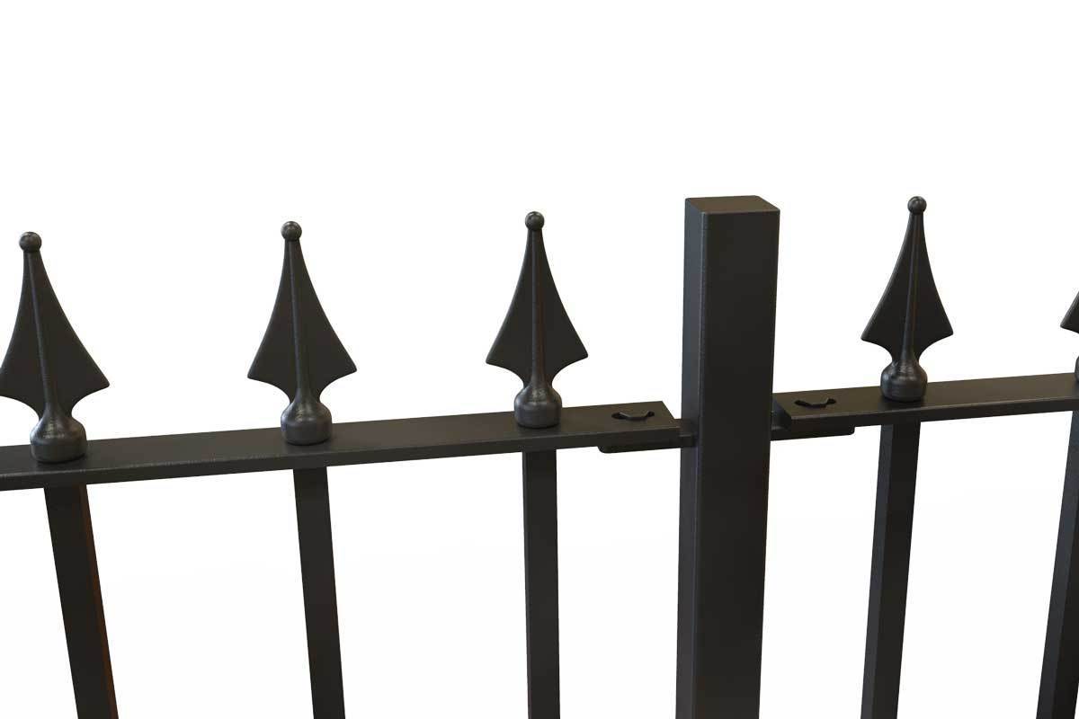 Wall Top Railings - Leicester - Style 29C - Wall Railing