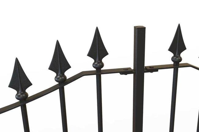 Wall Top Railings - Somerset - Style 12C - Wall Railing