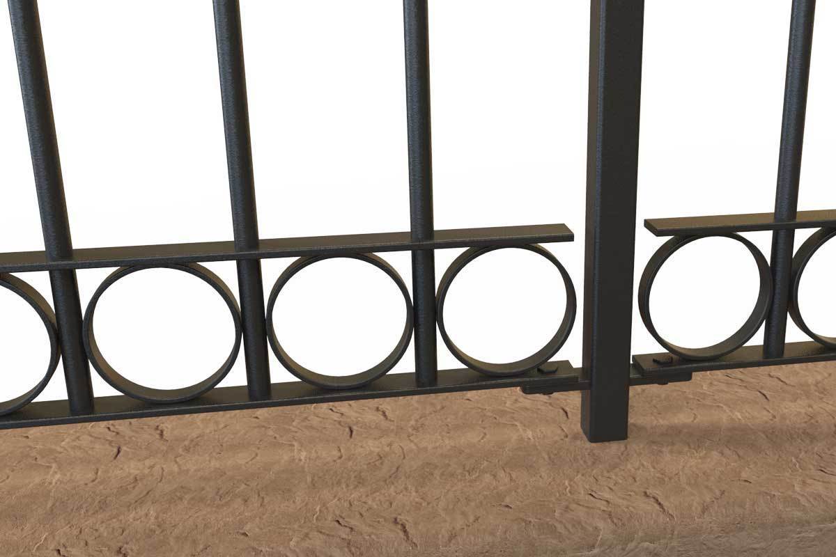Wall Top Railings - Somerset - Style 12C - Wall Railing