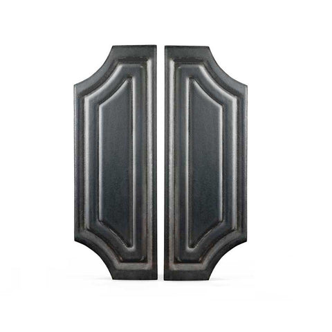 Oval frill Gate lock Plate Cover