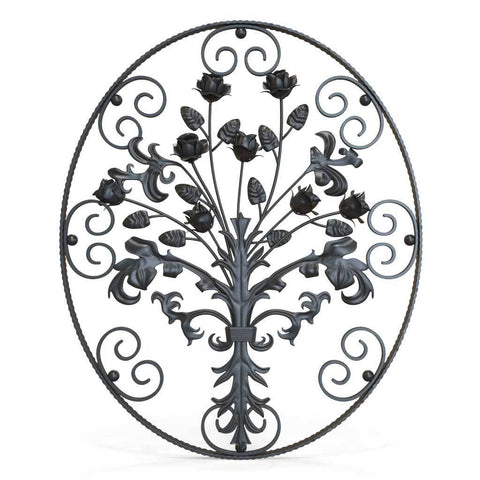 Wrought Iron decorative Panel - Al Hambra