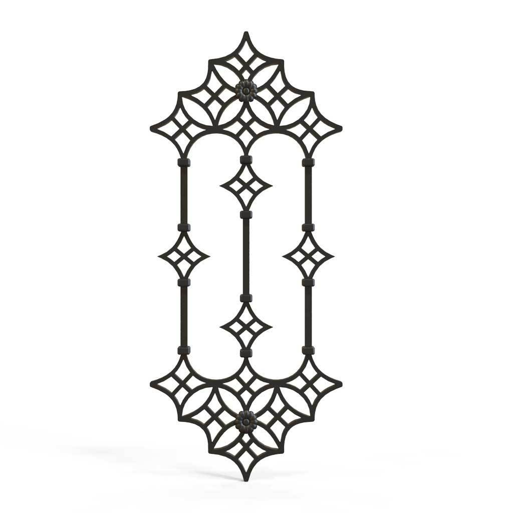 Decorative Panel - Wrought Iron Decorative Panel - Al Hambra