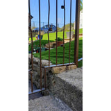 Garden Gate - Glastonbury - Style 10 -  Garden Side Metal Gate With Latch